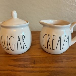 Rae Dunn Sugar and Creamer